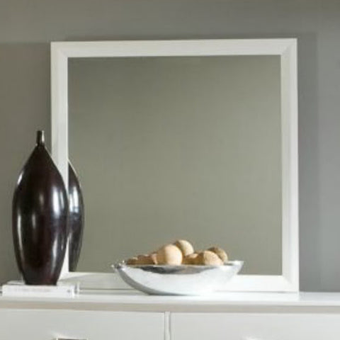 Homelegance Astrid Rectangular Mirror in White