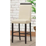 Homelegance Bari Counter Height Chair In Cream P/U
