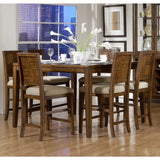 Homelegance Campton 7 Piece Counter Height Dining Room Set