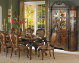 Homelegance Cromwell 10 Piece Extension Dining Room Set in Warm Cherry