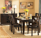 Homelegance Crown Point 8 Piece Counter Height Dining Room Set