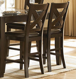 Homelegance Crown Point 7 Piece Counter Height Dining Room Set