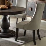 Homelegance Dandelion Side Chair in Gray Fabric