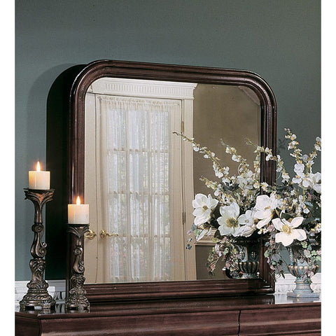 Homelegance Dijon Arched Mirror in Cherry