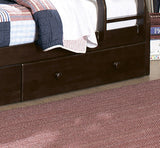 Homelegance Dreamland Bunk Bed in Rich Cherry