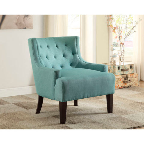 Homelegance Dulce Accent Chair In Teal