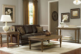 Homelegance Eastover Rectangular Sofa Table in Gray Diftwood