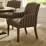 Homelegance Euro Casual Upholstered Arm Chair in Rustic Weathered
