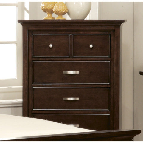 Homelegance Glamour 33 Inch Chest in Espresso