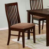 Homelegance Hale 7 Piece Rectangular Dining Table w/ Slat Back Chairs