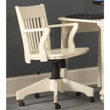 Homelegance Hanna Swivel Office Chair in White