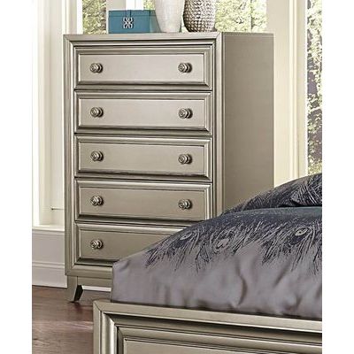 Homelegance Hedy Chest In Graphite Grey