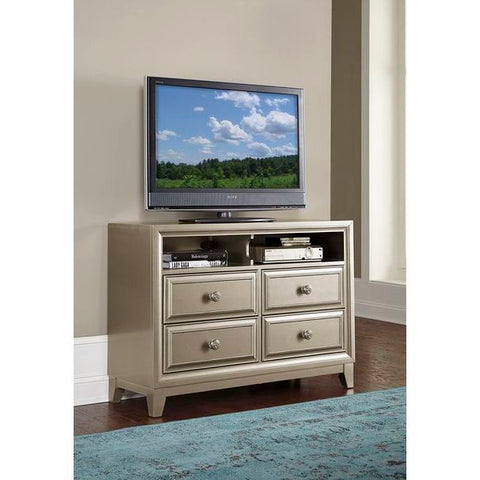 Homelegance Hedy TV Chest In Graphite Grey
