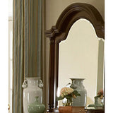 Homelegance Isleworth Arched Mirror in Dark Brown