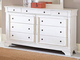 Homelegance Lark Dresser In White