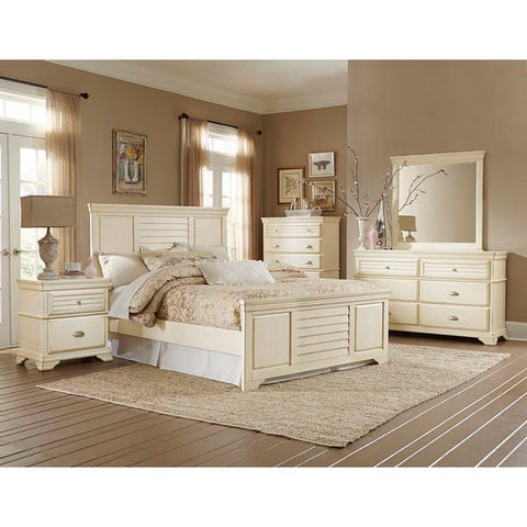 Homelegance Laurinda Bed In Antique White
