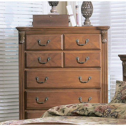 Homelegance Legacy 41 Inch Chest in Brown Cherry