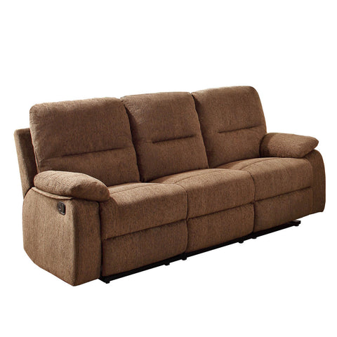 Homelegance Marianna Double Reclining Sofa w/ Center Drop-Down Cup Holders