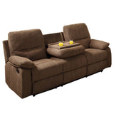 Homelegance Marianna Double Reclining Sofa w/ Center Drop-Down Cup Holders