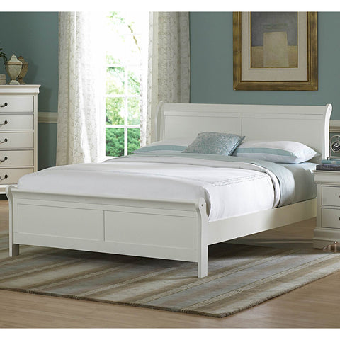 Homelegance Marianne Panel Bed in White