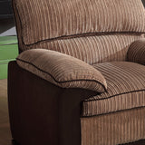 Homelegance McCollum Chair in Brown & Chocolate