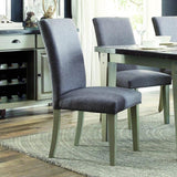 Homelegance Mendel Side Chair in Grey