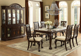 Homelegance Norwich 7 Piece Dining Room Set in Warm Cherry