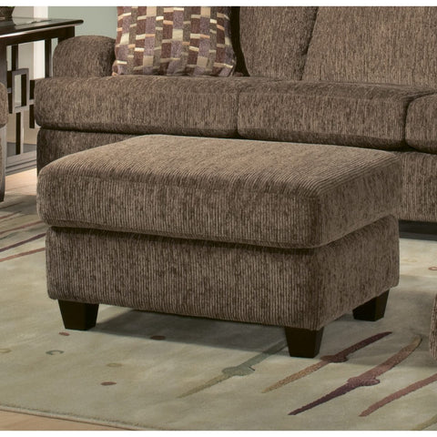 Homelegance Oasis Bay Chenille Ottoman in Brown