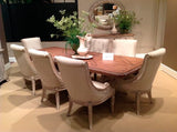 Homelegance Orleans II Dining Table In White Wash