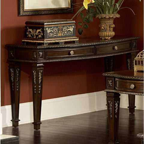 Homelegance Palace 52 Inch Sofa Table in Brown Cherry