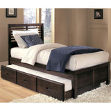 Homelegance Paula Captain's Bed w/ Trundle in Cherry