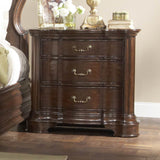 Homelegance Perry Hall 35 Inch Nightstand in Rich Brown Cherry