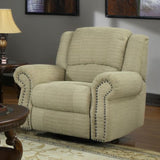 Homelegance Quinn 2 Piece Reclining Living Room Set w/ Chair in Olive