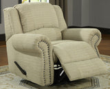 Homelegance Quinn 2 Piece Reclining Living Room Set w/ Chair in Olive