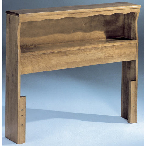 Homelegance Solid Wood Bookcase Headboard in Oak