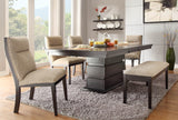 Homelegance Tanager Extension Dining Table in Dark Espresso