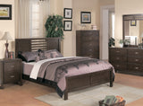 Homelegance Tove Panel Bed in Brown