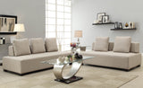 Homelegance Transformation 2 Piece Living Room Set in Neutral Linen