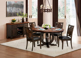 Homelegance Turing Dining Table In Walnut