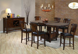 Homelegance Westwood 8 Piece Counter Height Dining Room Set