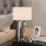 Hudson & Canal Helena table lamp in nickel