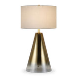 Hudson & Canal Ivant table lamp in ombre golden glass