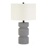 Hudson & Canal Reyna table lamp in concrete