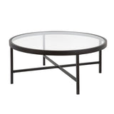 Hudson & Canal Sivil coffee table in blackened bronze