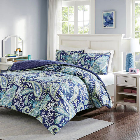 Intelligent Design Melissa Reversible Comforter Mini Set King