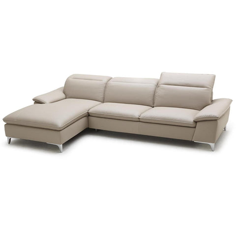 J&M 1911b Sectional Chaise In Taupe