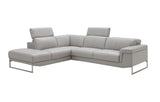 J&M Furniture Athena Sectional in Light Grey