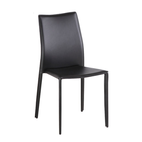 J&M Furniture C031B J&M Black Dining Chair