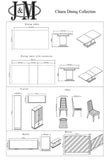 J&M Furniture Chiara Vitrine