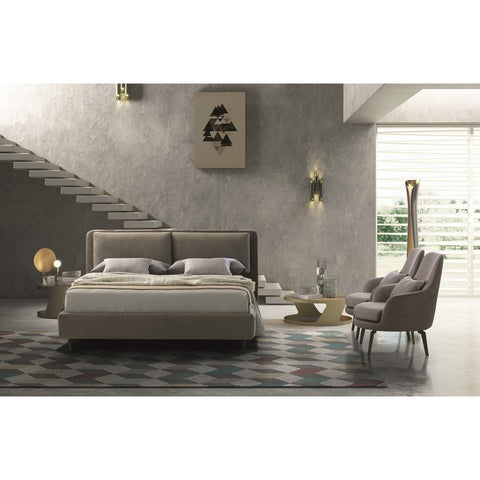 J&M Furniture Cortina Upholstered Platform Bed